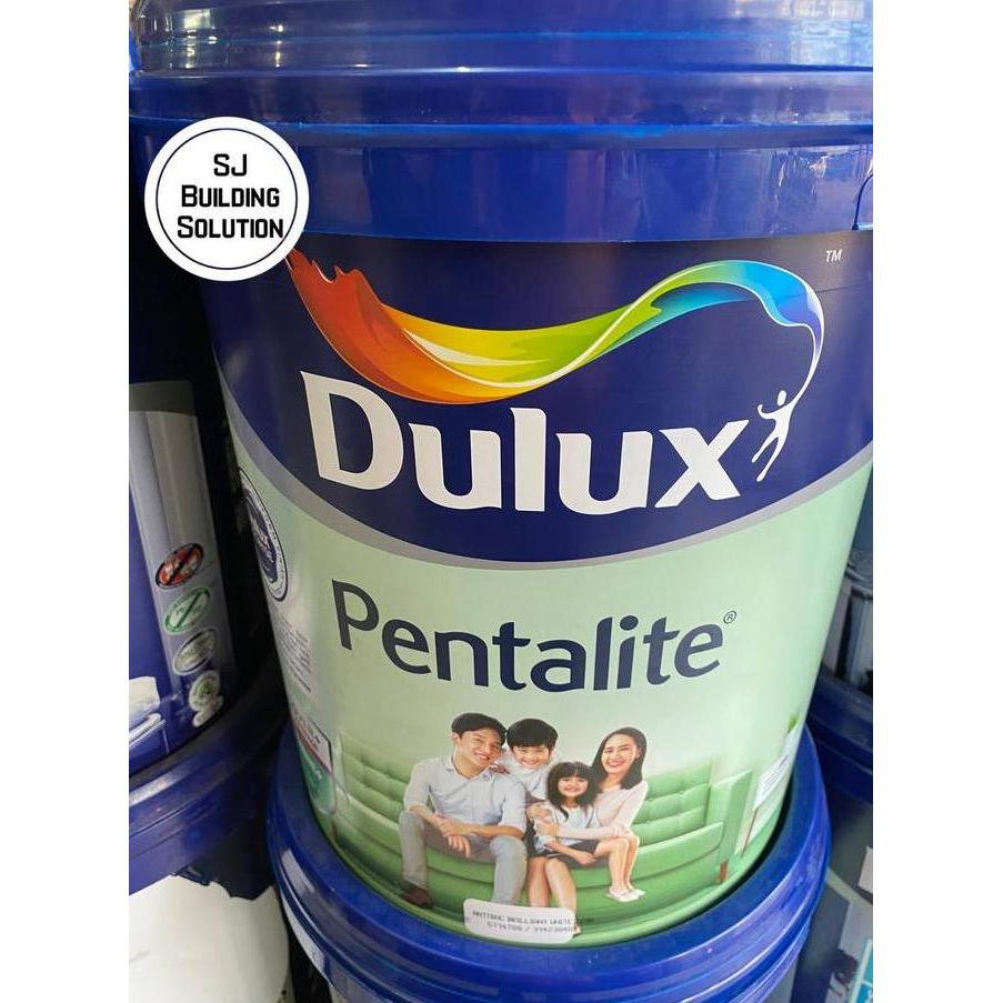 Cat Tembok Dulux Pentalite Base A White 20Ltr 20 Ltr 25 kg 25kg Putih