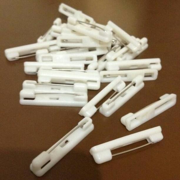 Peniti bross peniti dada name tag akrilik plastik