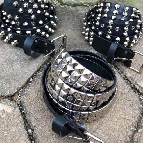 Belt Spike Punk / Gesper Spike Punk / Sabuk Spike Punk Rock / Ikat Pinggang