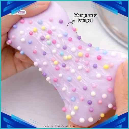 Berkualitas Slime Kit Susu || Susu Slime Kit || Slime Seru || Slime Anak || Slime Wangi || Sensory P