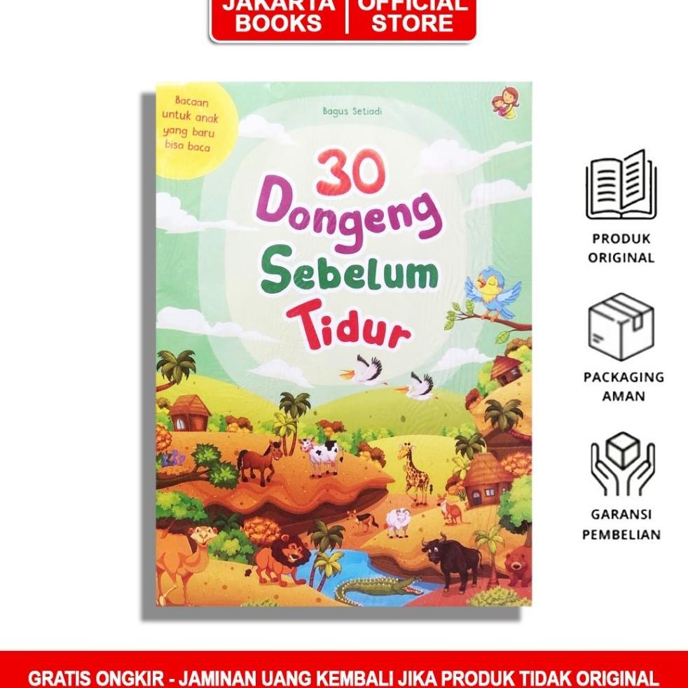 Buku Anak Cerita Dongeng Sebelum Tidur Original -  30 Dongeng Sebelum Tidur