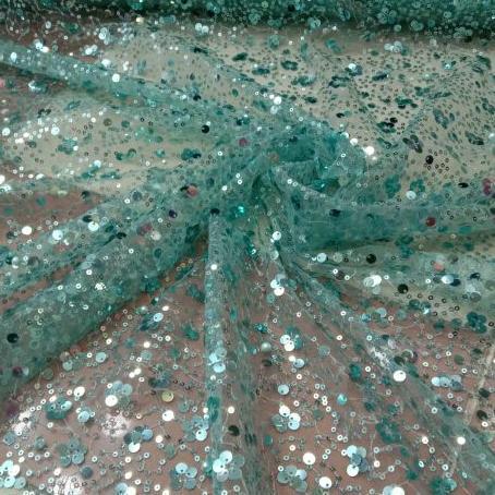 PromoKain Tile Payet Squin Full Payet / Kain Tile Payet Sequin Brokat Kebaya