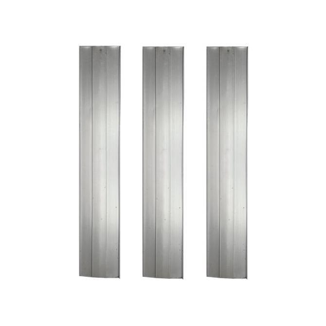 Profil Sambungan Polycarbonate Alumunium - List Omega - Warna Silver