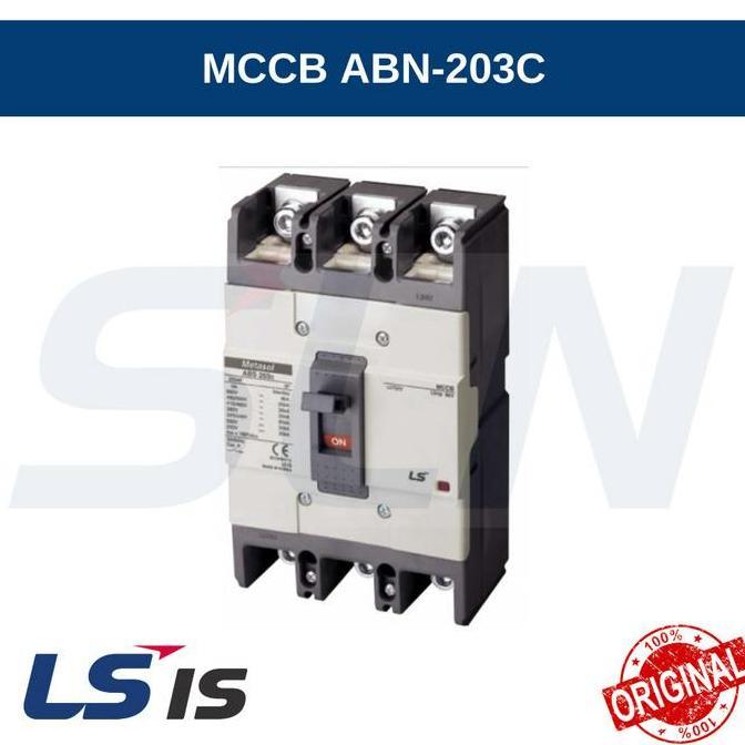 Promo Mccb Ls Is Abn203C 3 Phase 100A/125A/150A/175A/200A/225A/250A (Ampere)