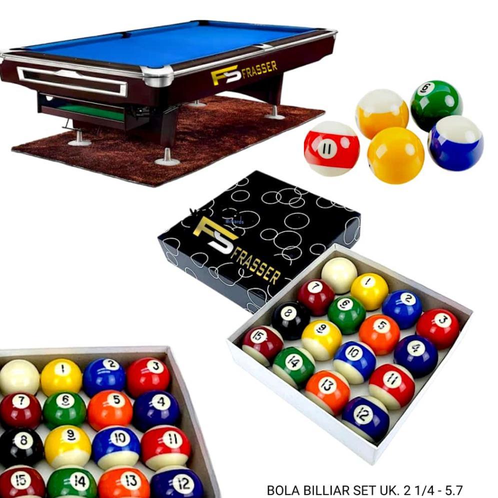 Frasser Bola Biliar / Bola Billiard / Bola Bilyar Premium / Bola Belgi / Bola Premier Belgium Tourna