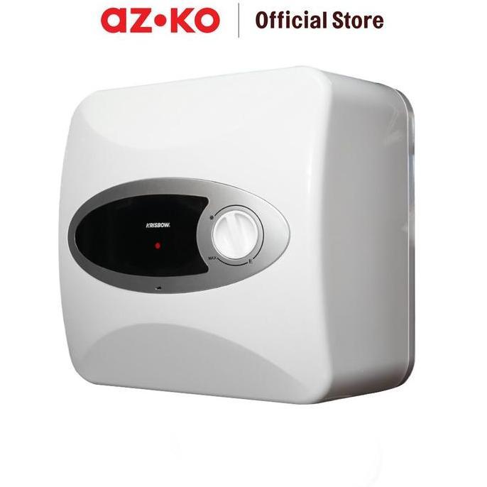 AZKO Krisbow Water Heater Listrik 200 watt Kwh Pemanas Air Water Warmer Aksesori Kamar Mandi Alat Pe