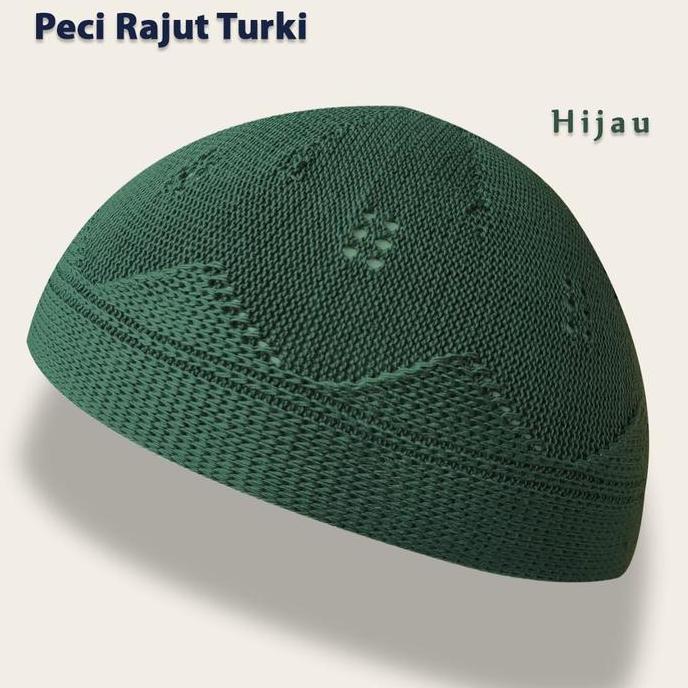 Peci turki PremiumRajut Turki Kopiah Kekinian Premium