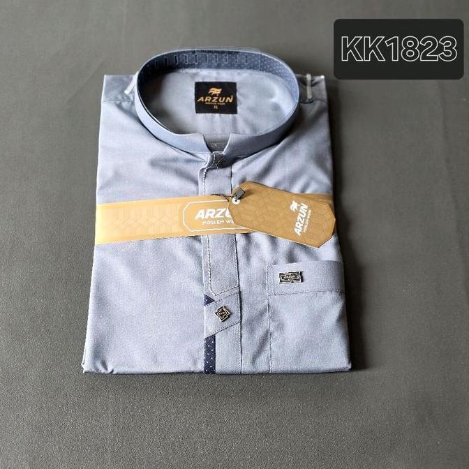 KEMKO ARZUN SUPER PREMIUM LENGAN PENDEK MOTIF TERBARU | KEMKO PRIA MODERN MOSLEM WEAR KOKO DEWASA