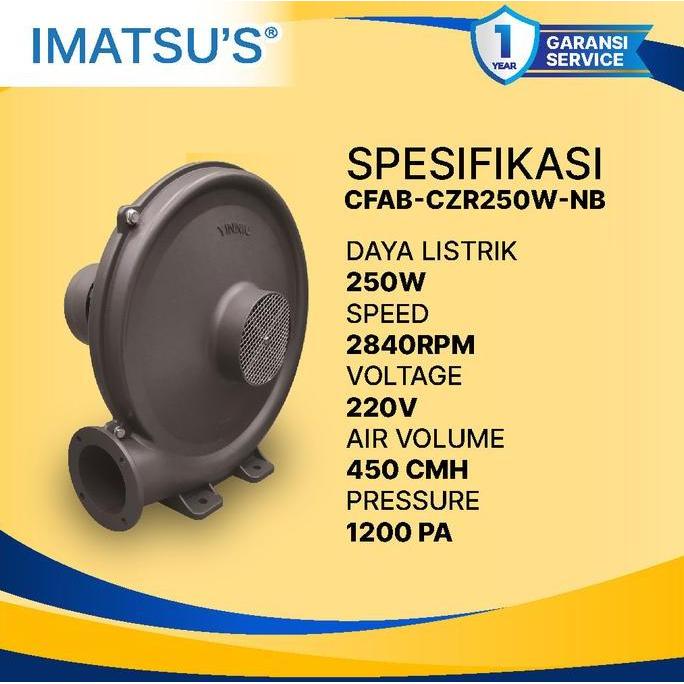 Radial Centrifugal Blower 250Watt 220V Alumunium Chasing Blower Keong