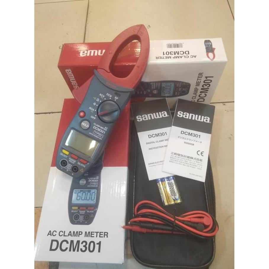 Sanwa Tang Ampere clamp meter type DCM-301 / 1 A Sanwa Orinal