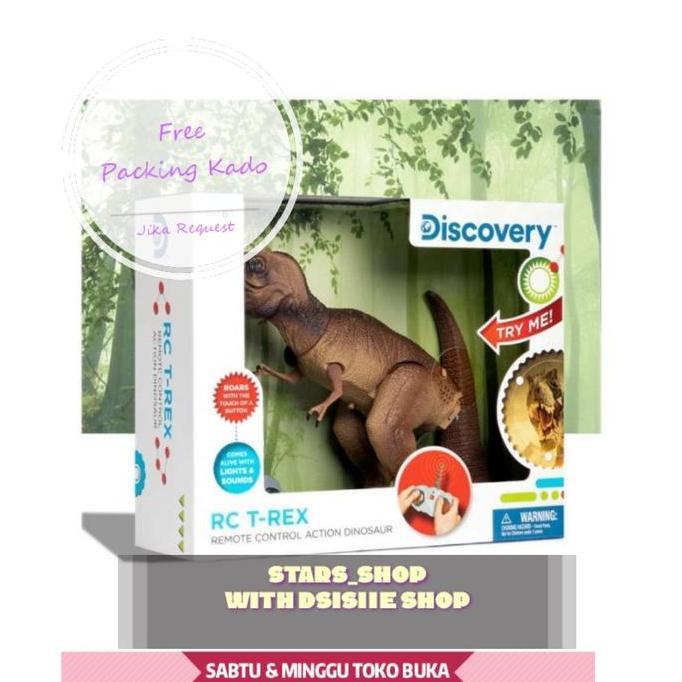 Discovery RC Trex Dinosaur Original / Dinosaurus Remote Control