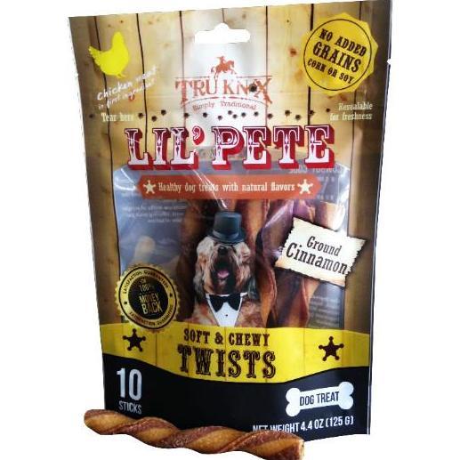 DOG TREAT LIL PETE TWIST CHICK CINNAMON