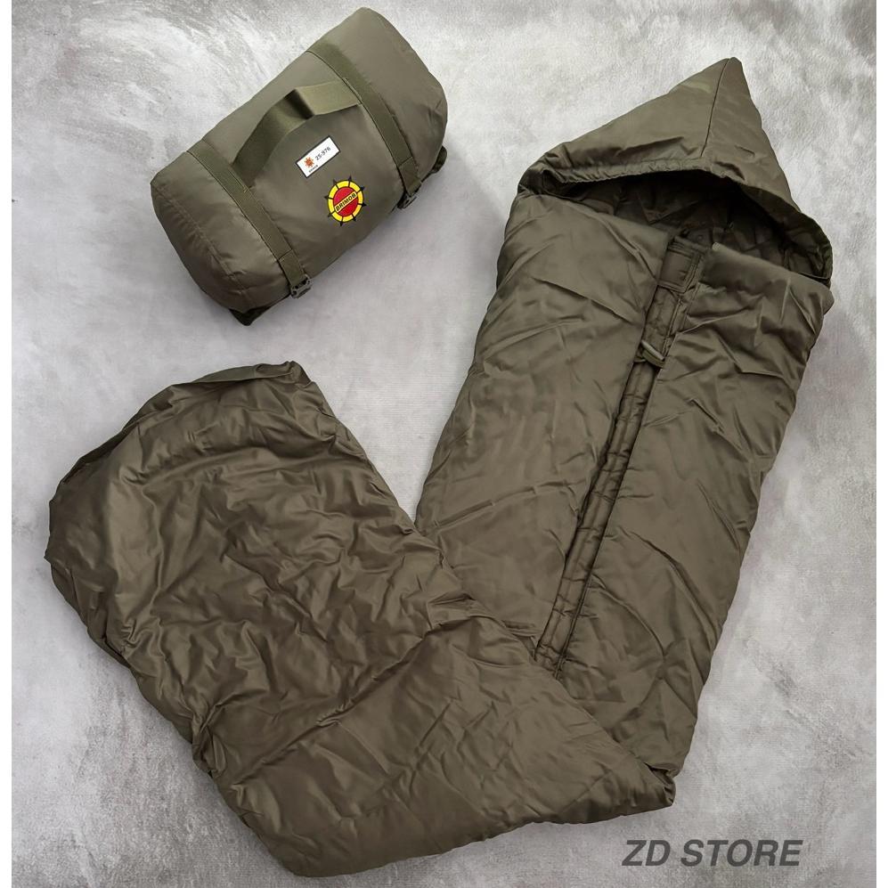 Sleeping Bag Hijau Jatah BRIMOB 2025/Sleeping Bag POLRI/Tampat Tidur Kepompong
