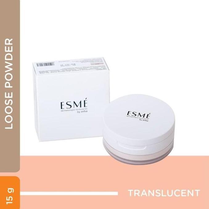 Viso- Erha Esme Bedak Jah Tabur True Matte - Semua Jenis Kulit Powder Kuning