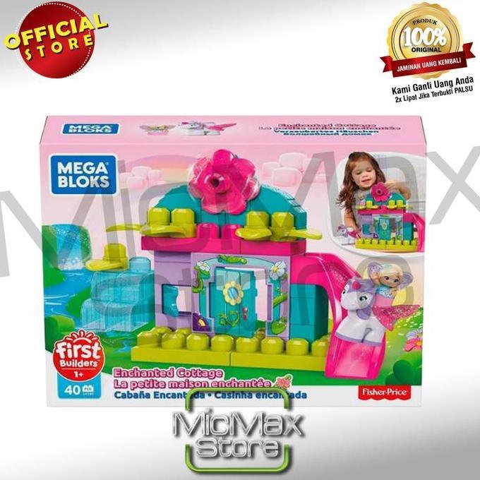 Mega Bloks First Builders Lil' Fairies Enchanted Cottage GKX80