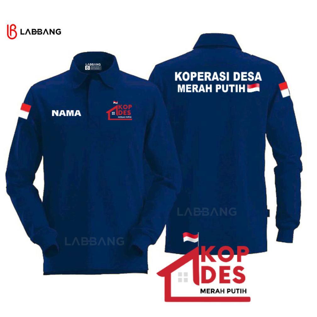 Diskon Polo Shirt Pria Wanita Panjang Db Kopdes Koperasi Desa Merah Putih Koperasi Indonesia