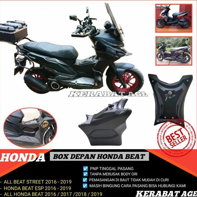 Box depan beat street All esp 2016-2019 bukan jok Ini produk custom box depan dashboard  beat eco sp