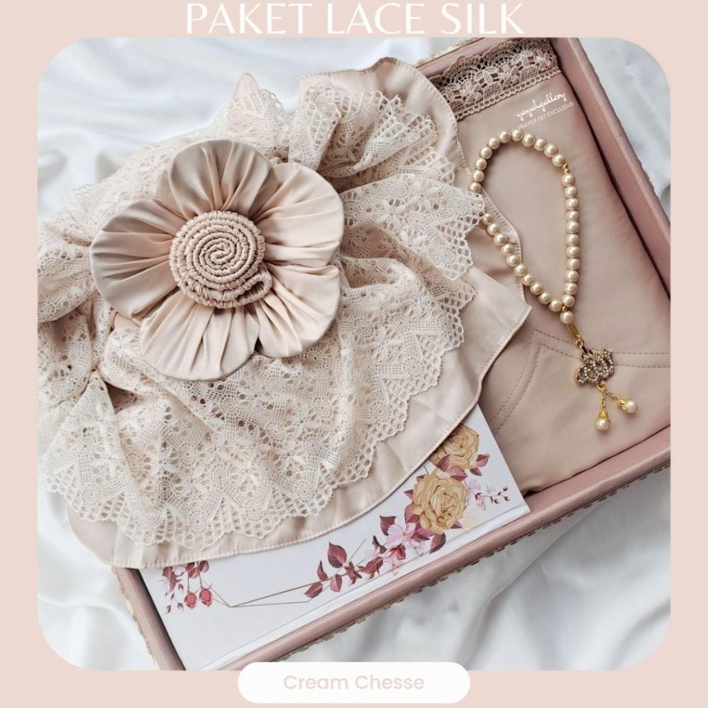 Diskon [Siap Kirim] Paket Seserahan Paket Akad Nikah Paket Lamaran Mahar Box Tutup Mika (Mukena Silk