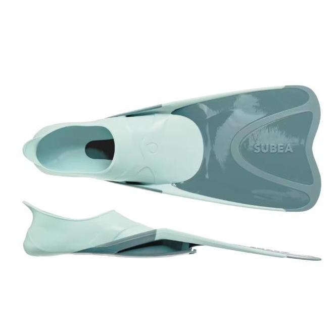 SUBEA FF 100 Sepatu Katak Snorkeling Anak Fin Full-Foot Bilah Pendek