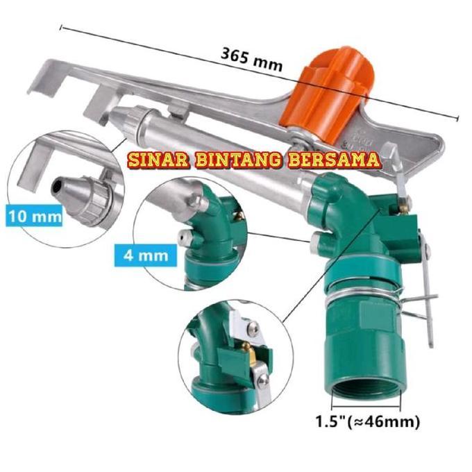SPRINKLER BIG GUN DN-50 INLEND 1.5 INCH SPRINKLER PERTANIAN