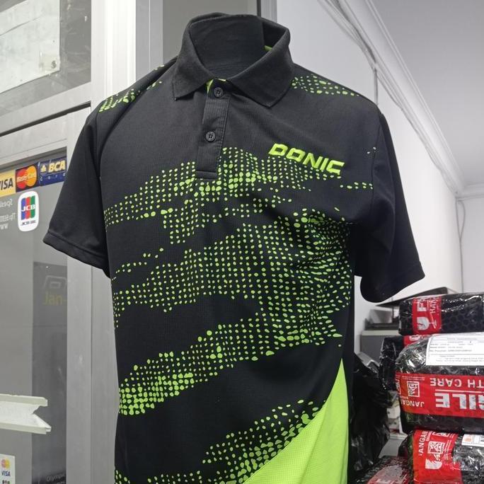 NEW KAOS JERSEY TENIS MEJA DONIC LOKAL MOTIF BOLO