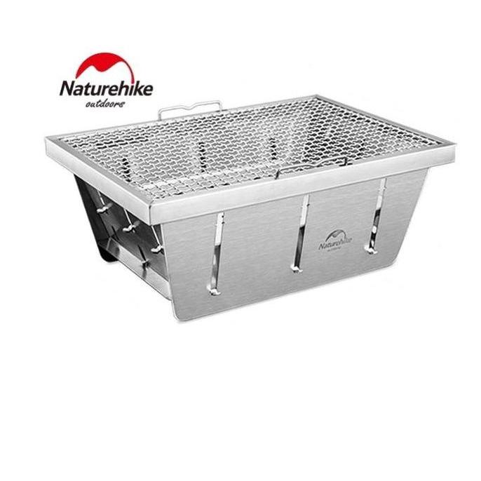 Alat panggang naturehike NH20CJ006 barbeque stainless folding grill
