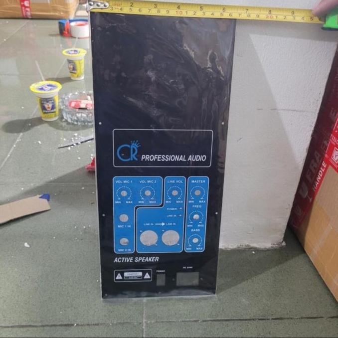 panel speaker aktif 16 x 38 kit plat speaker aktif power amplifier 16x