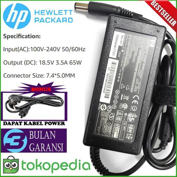 Adaptor Charger Original Laptop HP Compaq CQ430 CQ431 420 430 431