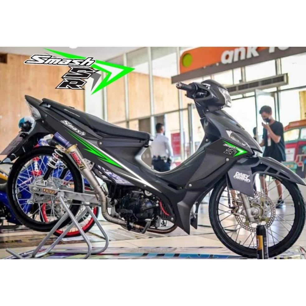 Striping Smash Titan Striping Stiker Smash Variasi