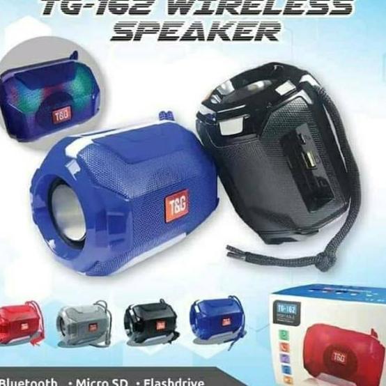 Speaker Bluetooth Tg 162 Speaker Wireless Portable Tg-162