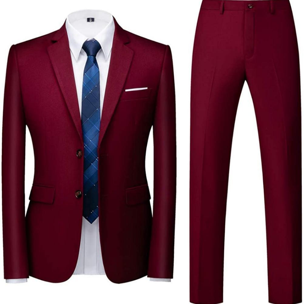Diskon Setelan Jas Pria Slimfit Kancing 2 ( Jas & Celana ) /Setelan Jas Pria / Stelan Jas Pria / Set