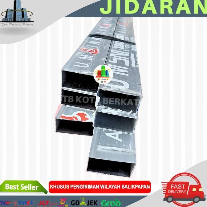 JIDAR ALUMUNIUM PLESTER / JIDARAN / JIDAR HOLLOW ALUMUNIUM