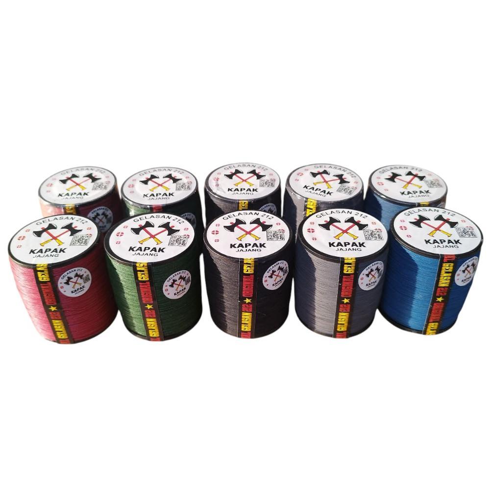 ARKAISGALERI GELASAN LAYANGAN KAPAK 212 1500YARD SENAR 0.23 SATUAN KUAT ORIGINAL