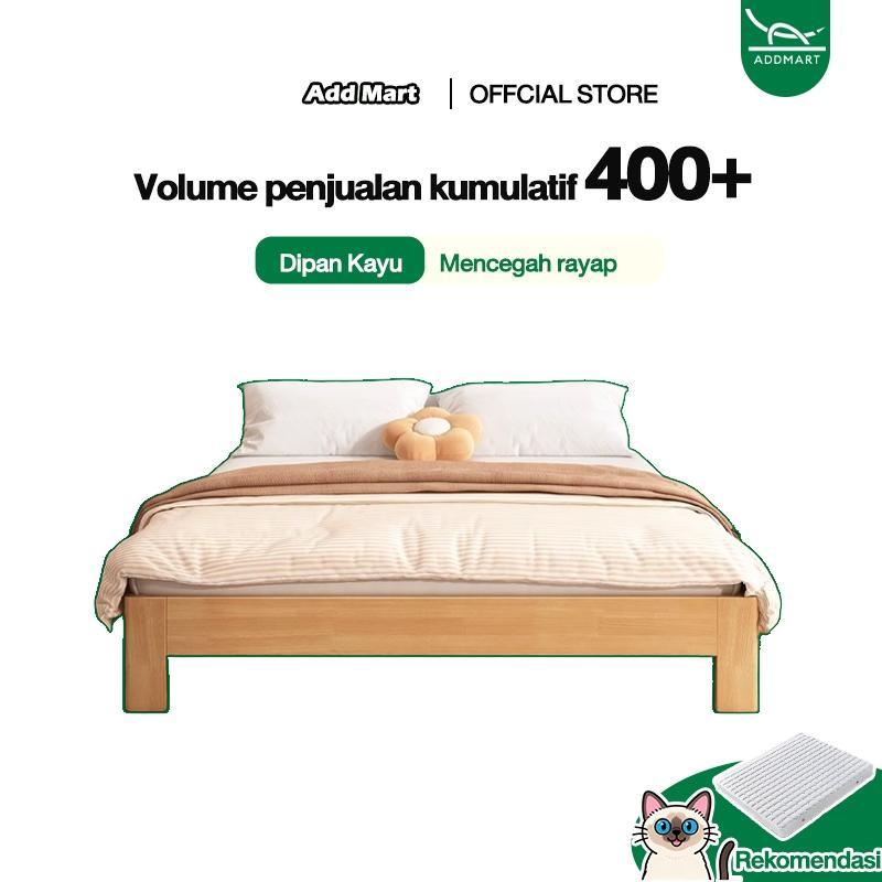 180Cm Dipan Lantai Tempat Tidur Kayu Asli Tempat Tidur Kayu Tempat Tidur Minimalis