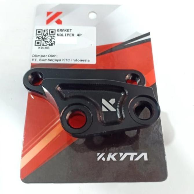 BRACKET KALIPER KTC KYTACO NEW R15 V3 4PISTON MOTIF/ 4P BREMBO/ 4P CRM RESTOCK