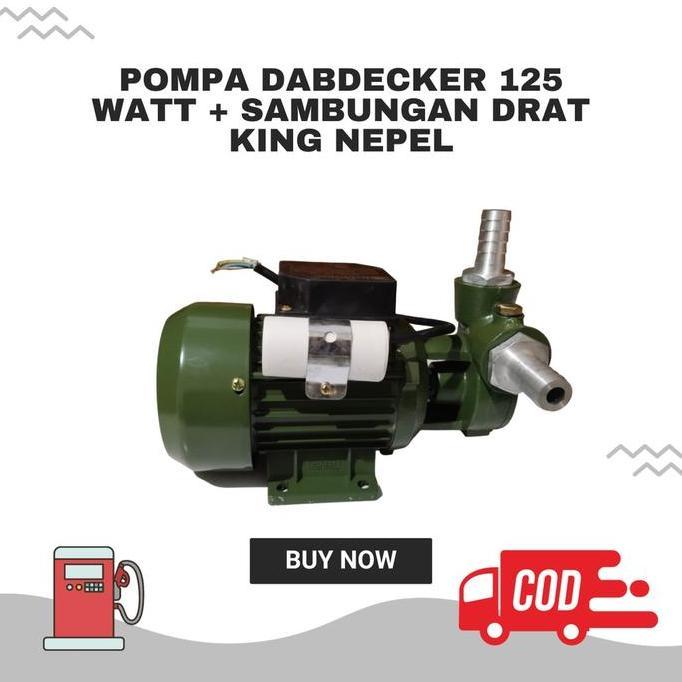 Pompa Minyak Pom Mini / Pompa Pertamini / Motor Pom Mini 125 Watt / Pompa Satu Set Drat Premium