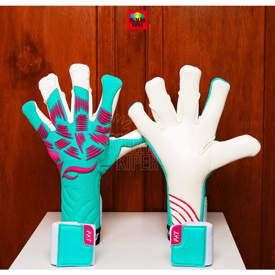 FAT VENOM ALTUS VERTO GECKO CUT TOSCA/WHITE (SKU : FAT 4926) Sarung Tangan Kiper