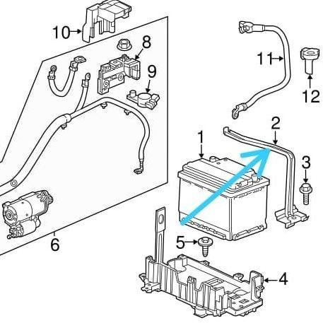 Grosir Bracket Aki Retainer Battery Chevrolet Spin 1.2 1.5 Aveo Sonic Ori Gm
