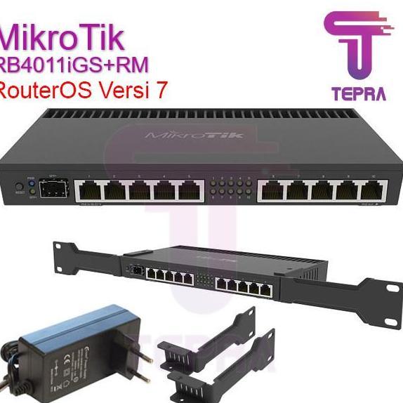 Mikrotik Rb 4011 Igs + Rm Rb4011Igs+Rm Terlaris