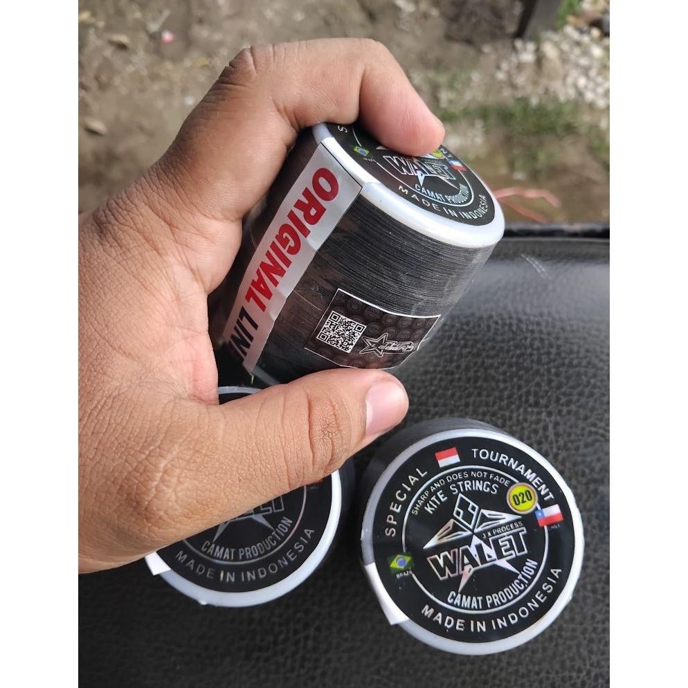 TOYSTORYSTORAGE SENAR GELASAN ORIGINAL WALET HITAM 0,20 MATOT HEMAT