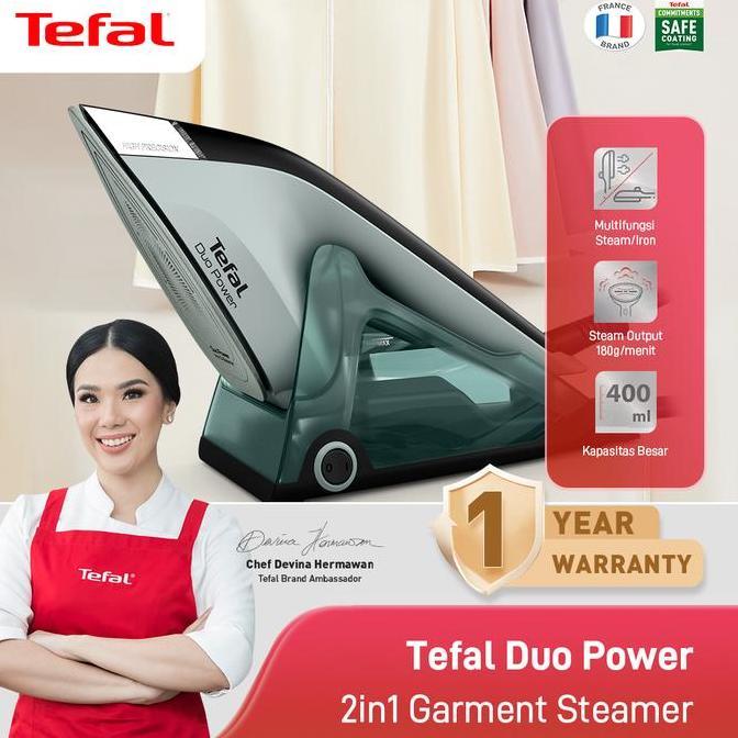 Selikobrter - Tefal Setrika Uap Duo Power FREE Alas Setrika