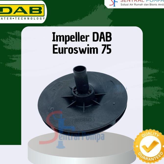 Impeller Dab Euroswim 75 M Sparepart Kipas Impeller Dab Original Murah