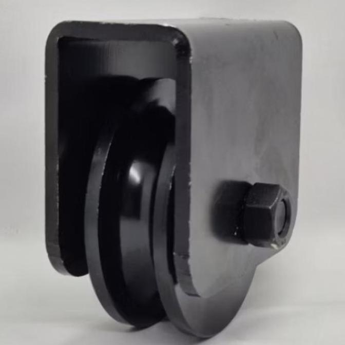 RODA PINTU GERBANG /RODA PAGAR/RODA PAGAR BESI 4 INCHI/RODA PAGAR BESI 10 CM (REL BEHEL) MURAH