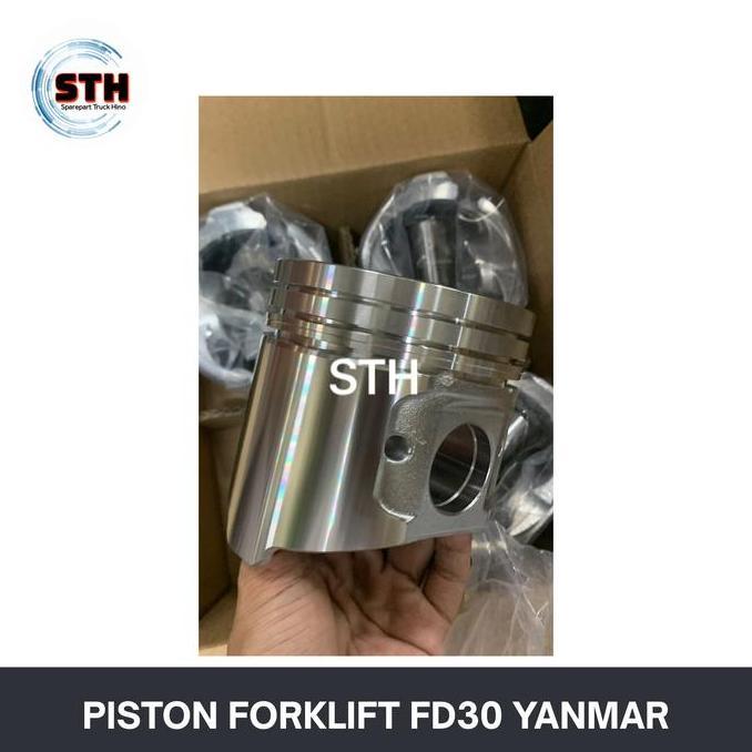 PISTON FORKLIFT FD30 YANMAR ENGINE 4TNE98 STD HARGA PER PC MINIMAL 4 PC PEMBELIAN READY