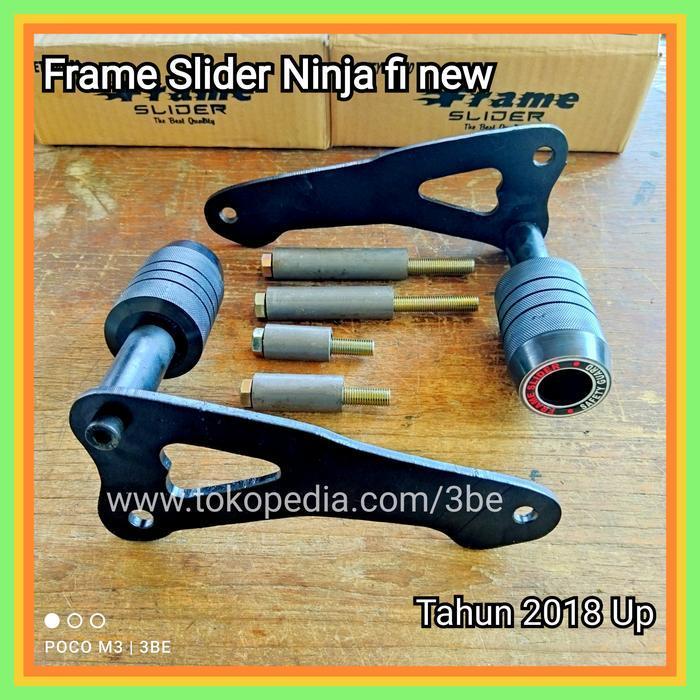 (Ems) Frame Slider Ninja 250 Fi 2018 Berkualitas Original Dan Terpercaya