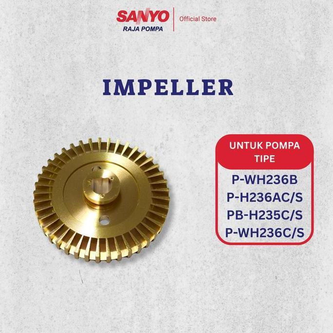 Impeller P-Wh236B/P-H236Ac/Pb-H235 Baru
