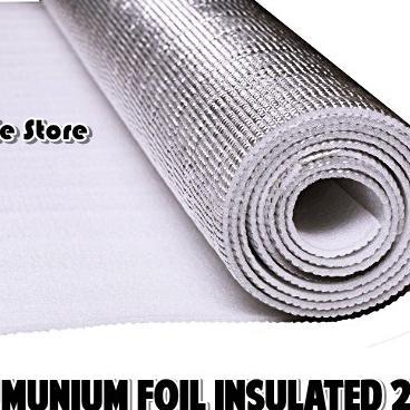 Aluminium Foil Foam Bahan Peredam Panas Atap Genteng / Kap Mobil 3Mm