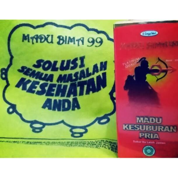 (Terbaru) Madu Kesuburan Pria - Madu Bima 99 (Terlaris)