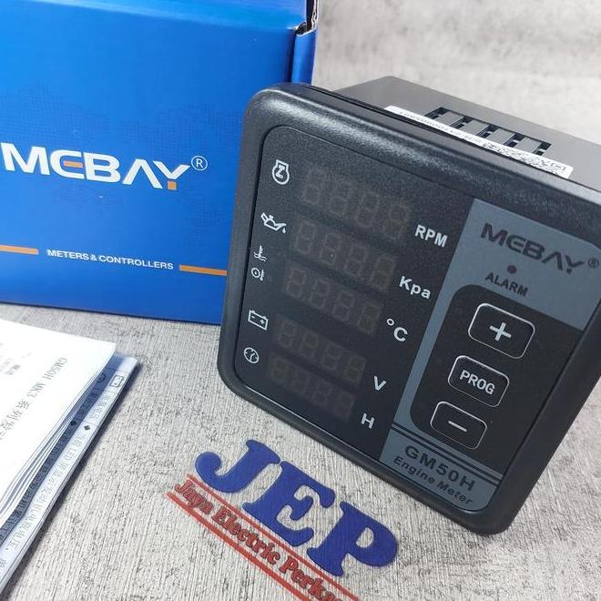 Module Genset Mebay Gm50H Mk3 Engine Meter Modul Mebay Gm 50 H Genuine Original