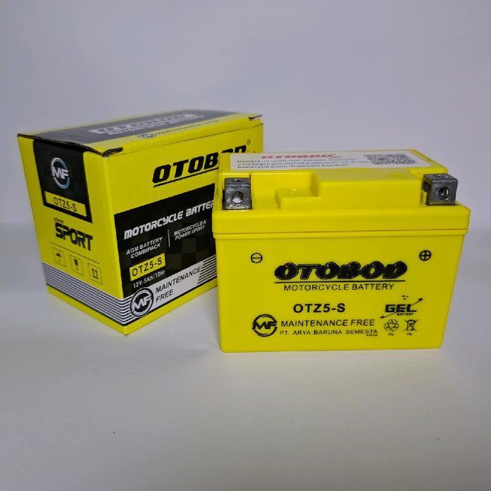 AKI MOTOR HONDA BEAT, VARIO 110, REVO, BLADE, GTZ5S MF AKI KERING ORIGINAL DAN TERPERCAYA